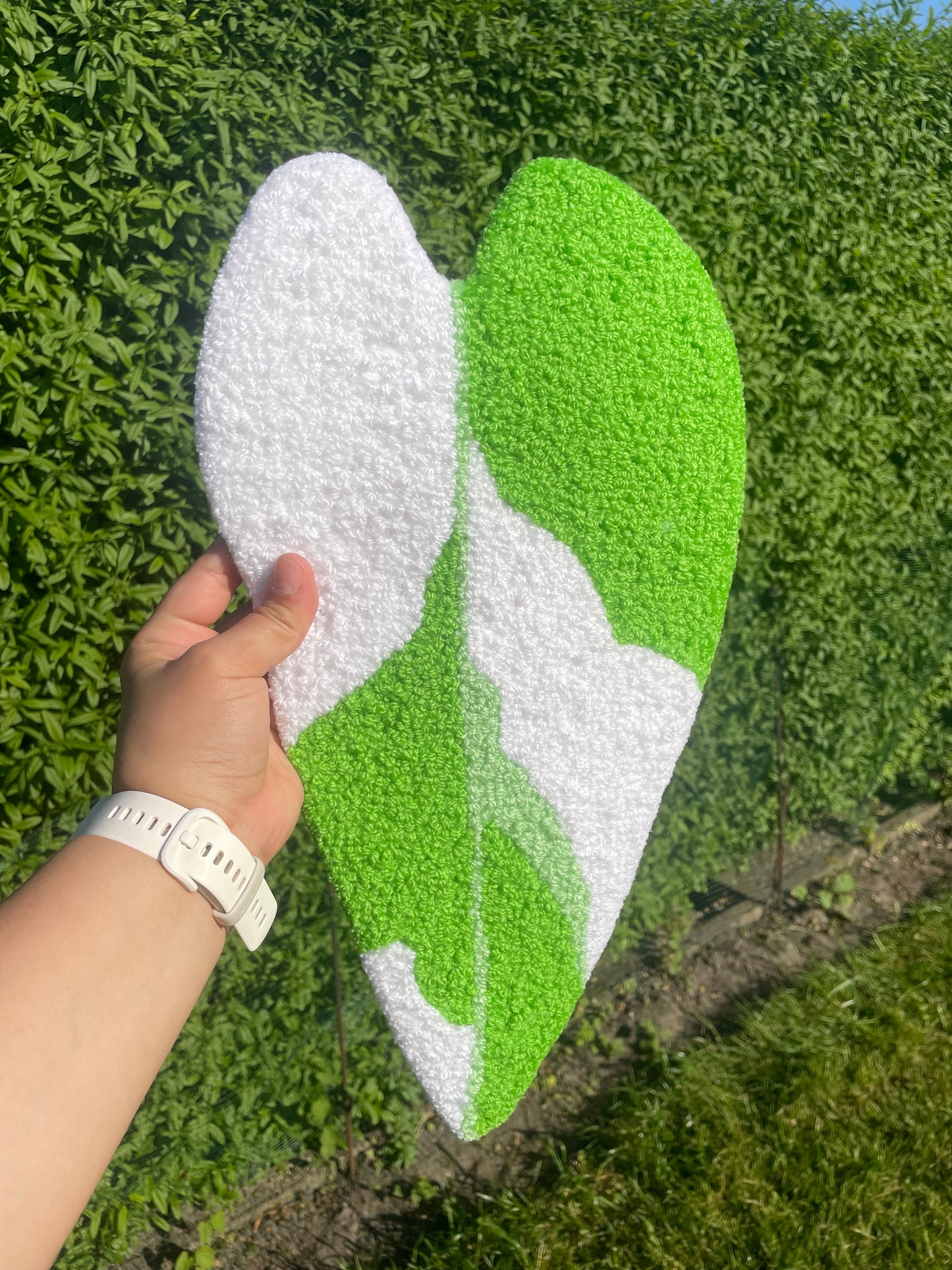 Philodendron Blad (Lysegrøn)