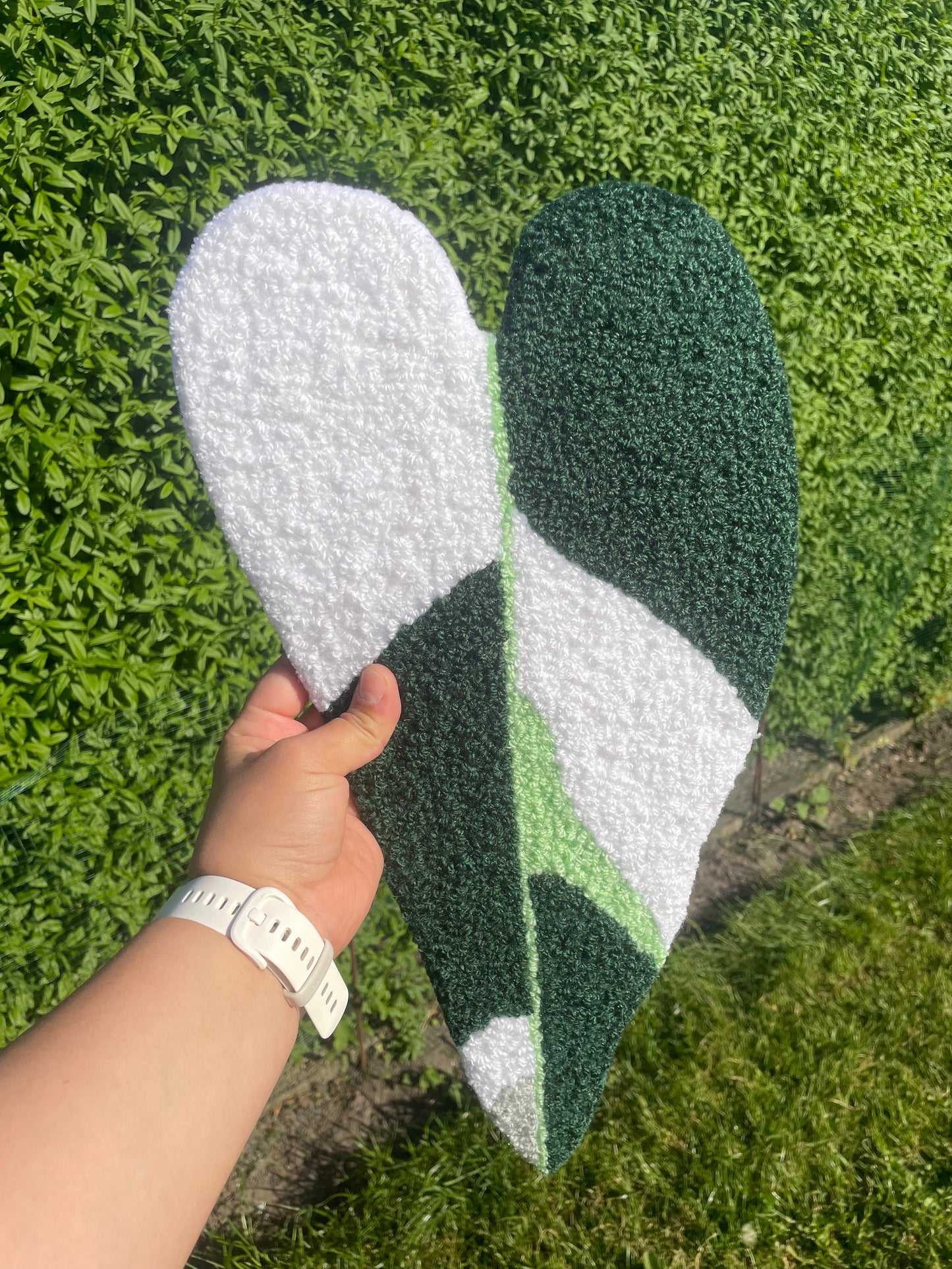 Philodendron Blad (Mørkegrøn)