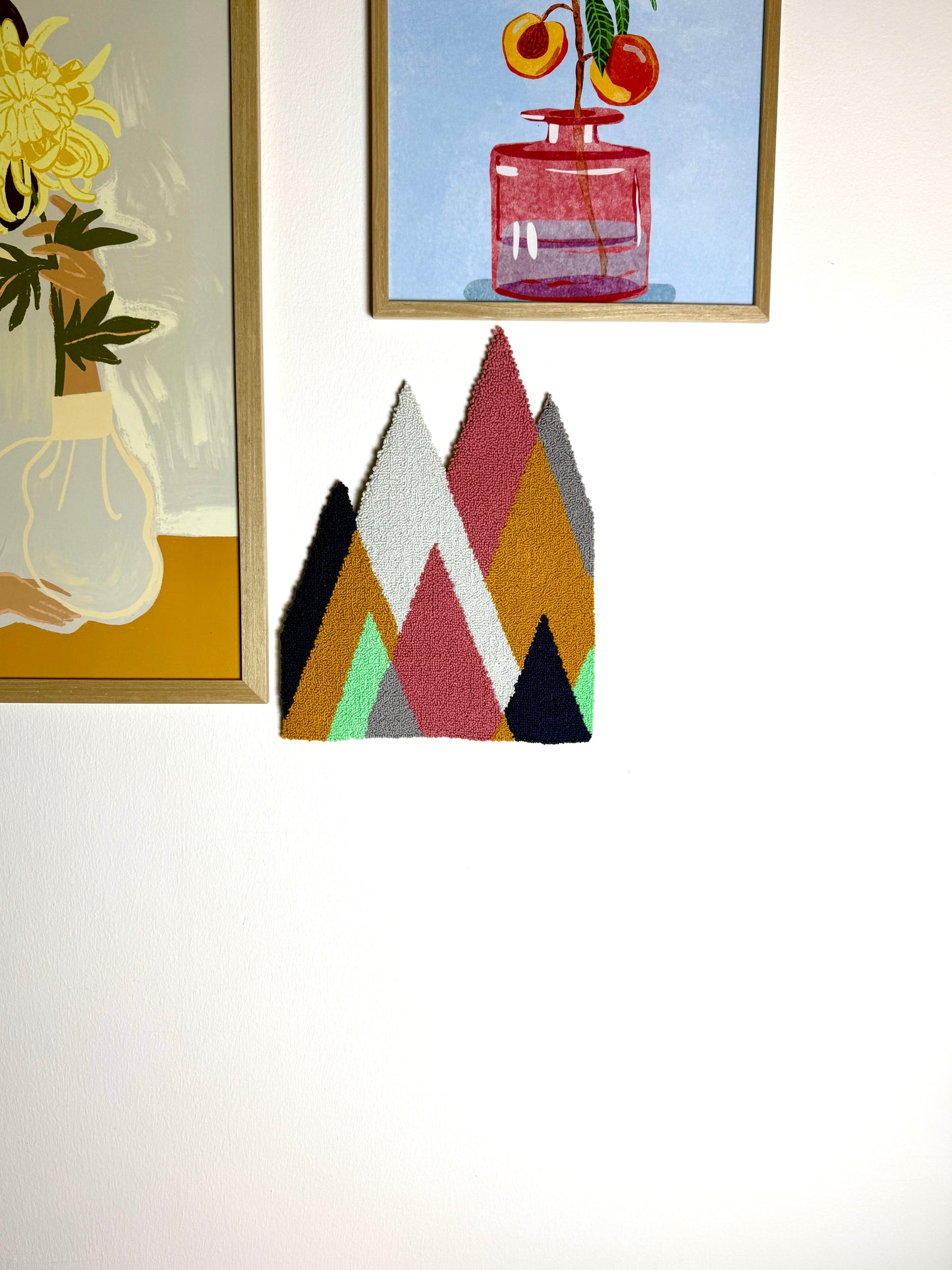 Farverige Bjerge Vægtæppe