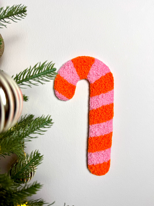 Julestok Vægtæppe (Orange/Lyserød)