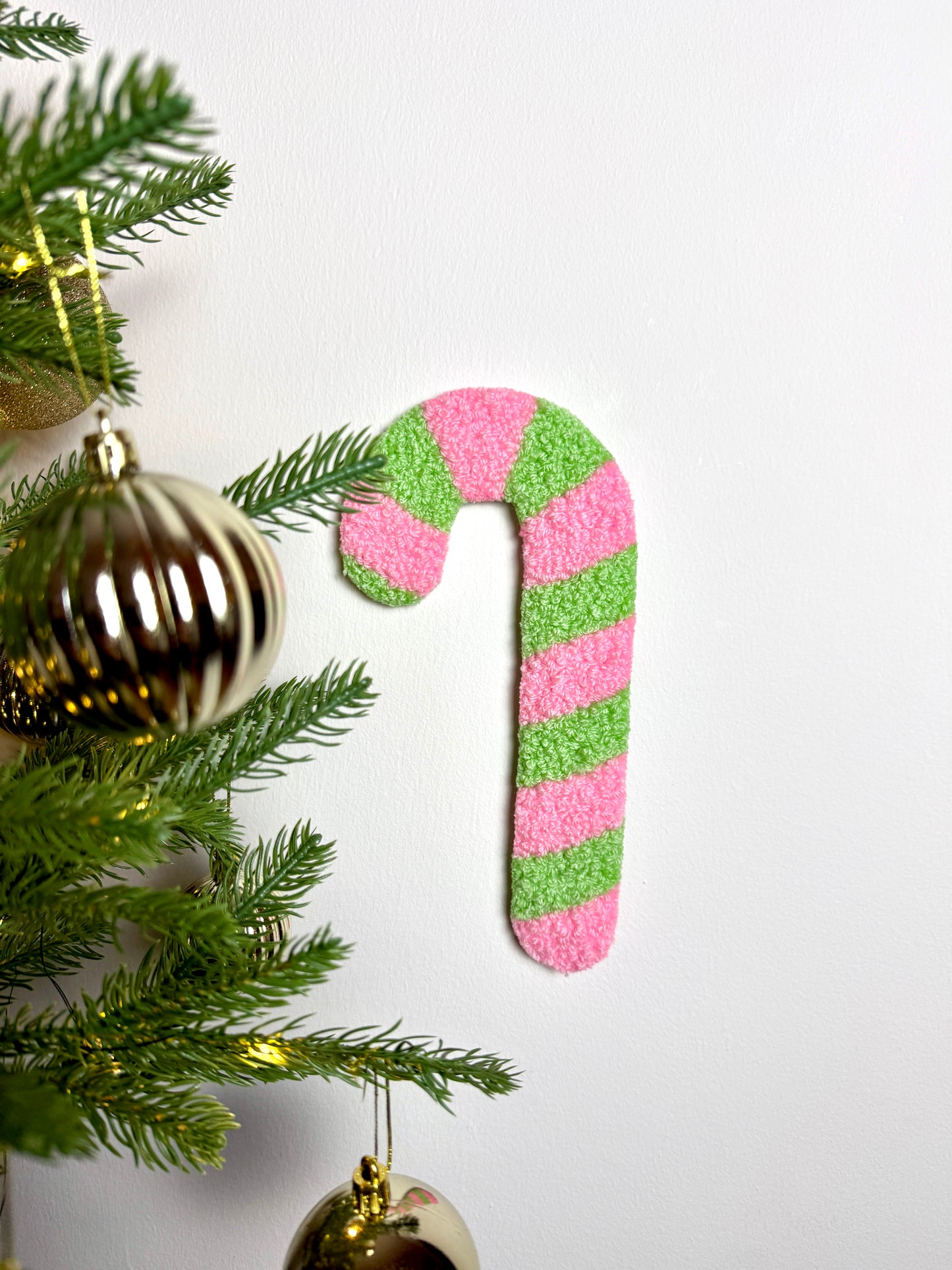 Julestok Vægtæppe (Lyserød/Lysegrøn)