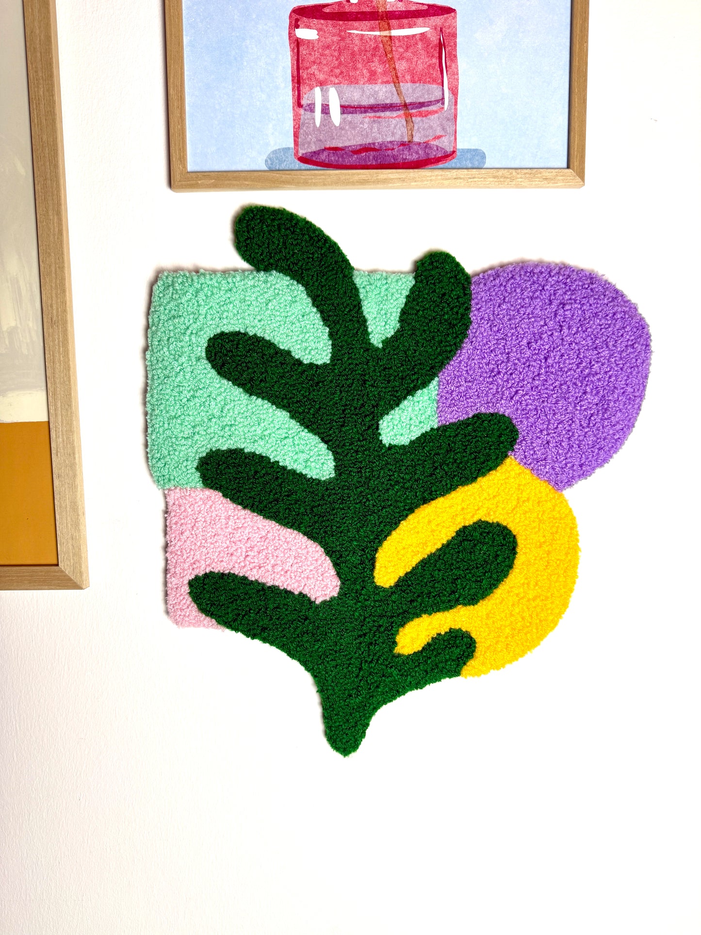 Organisk Blad Vægtæppe