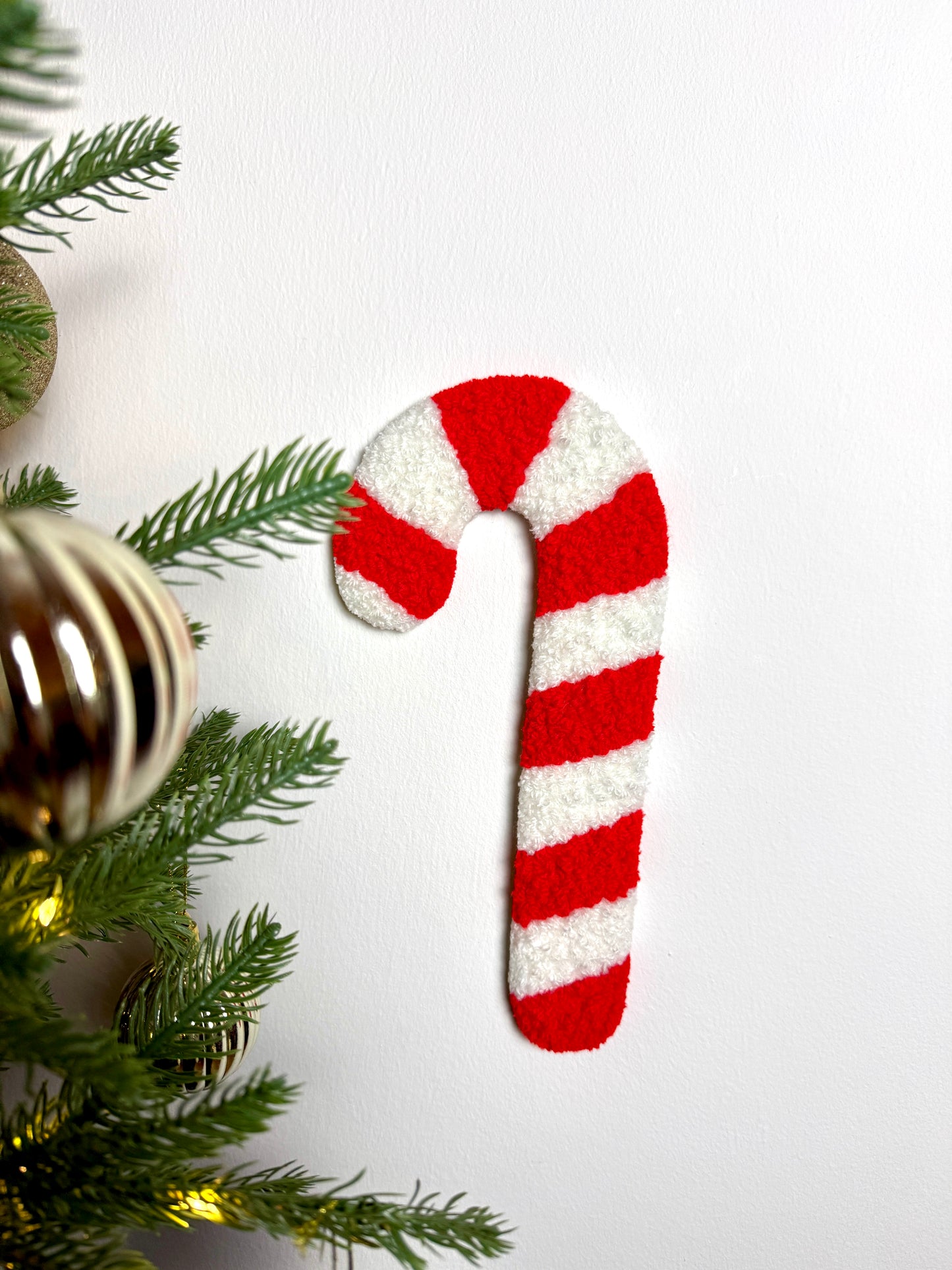 Julestok Vægtæppe (Rød/Hvid)