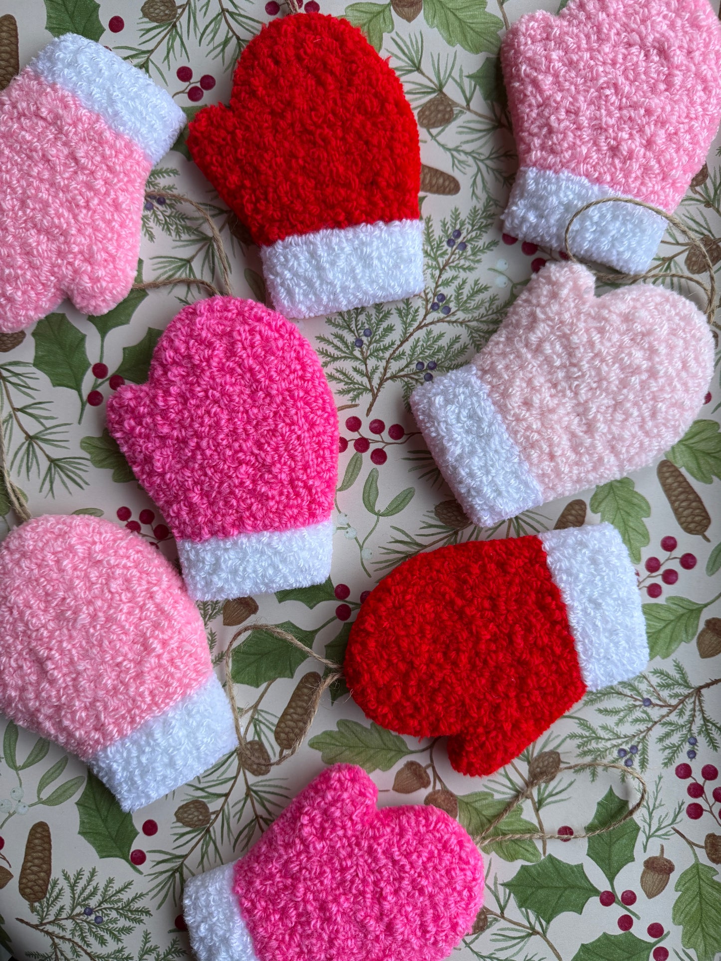 Julevante Ophæng (Pastel Lyserød)