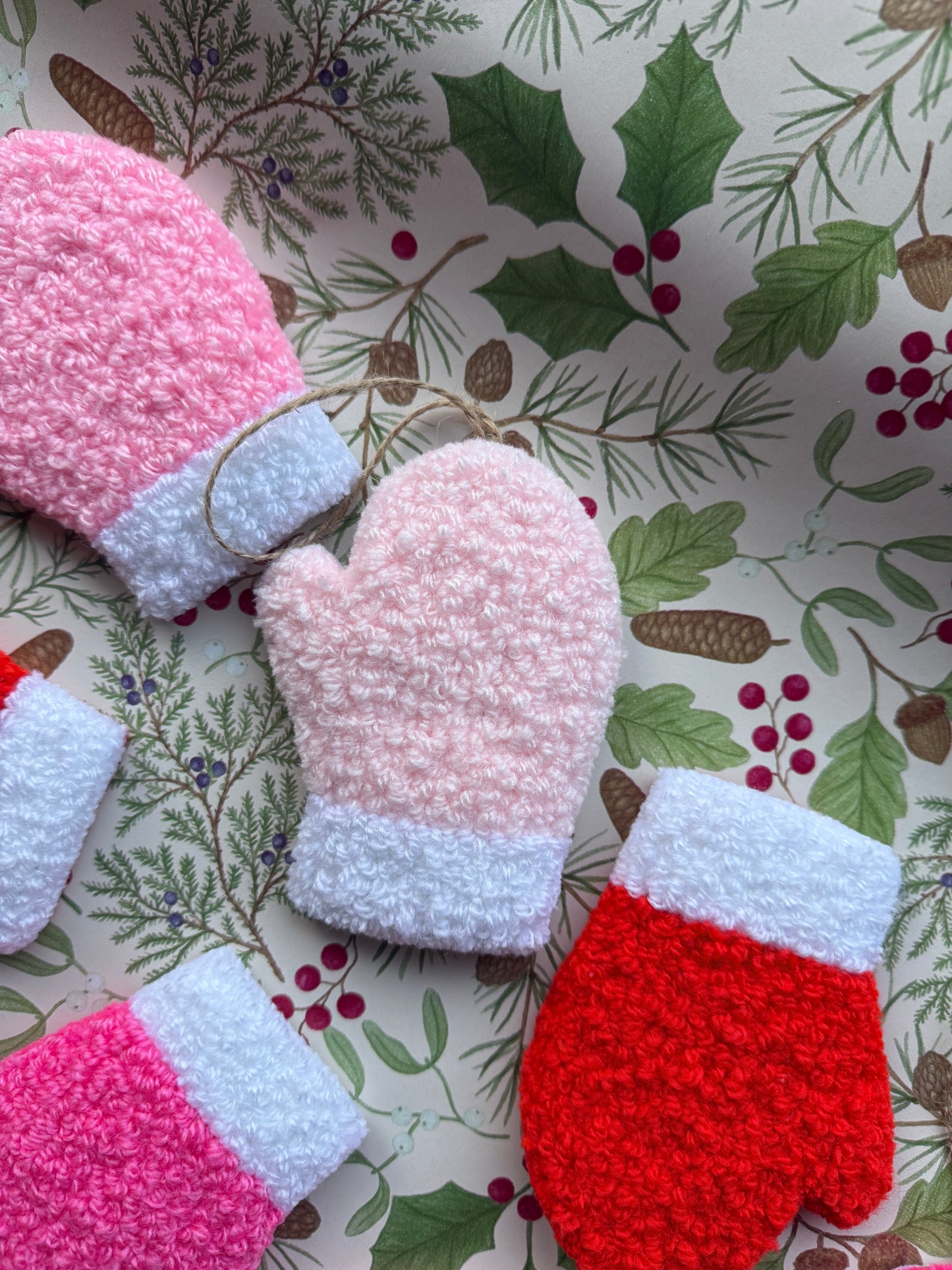 Julevante Ophæng (Pastel Lyserød)