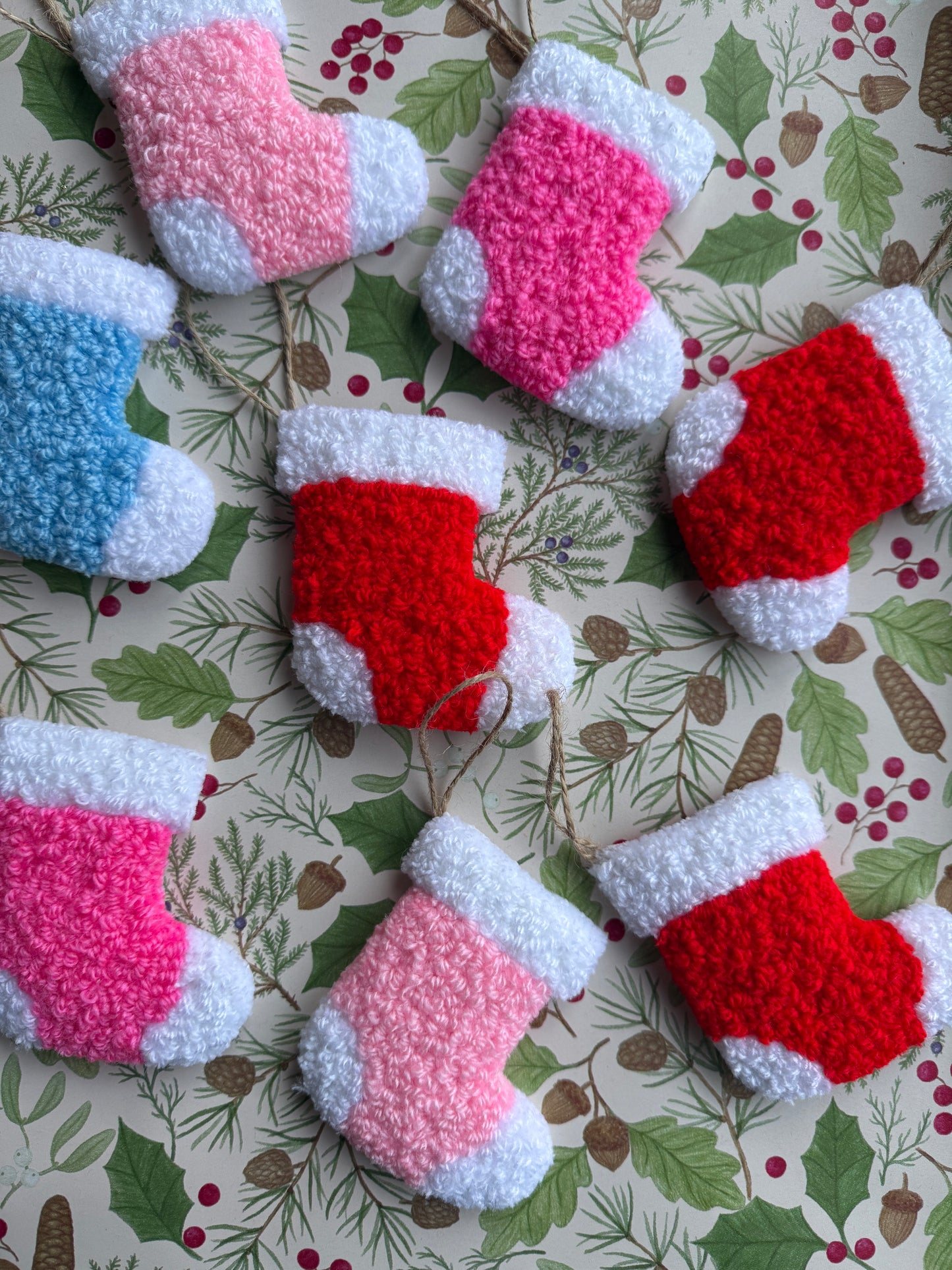 Julesok Ophæng (Lyserød)