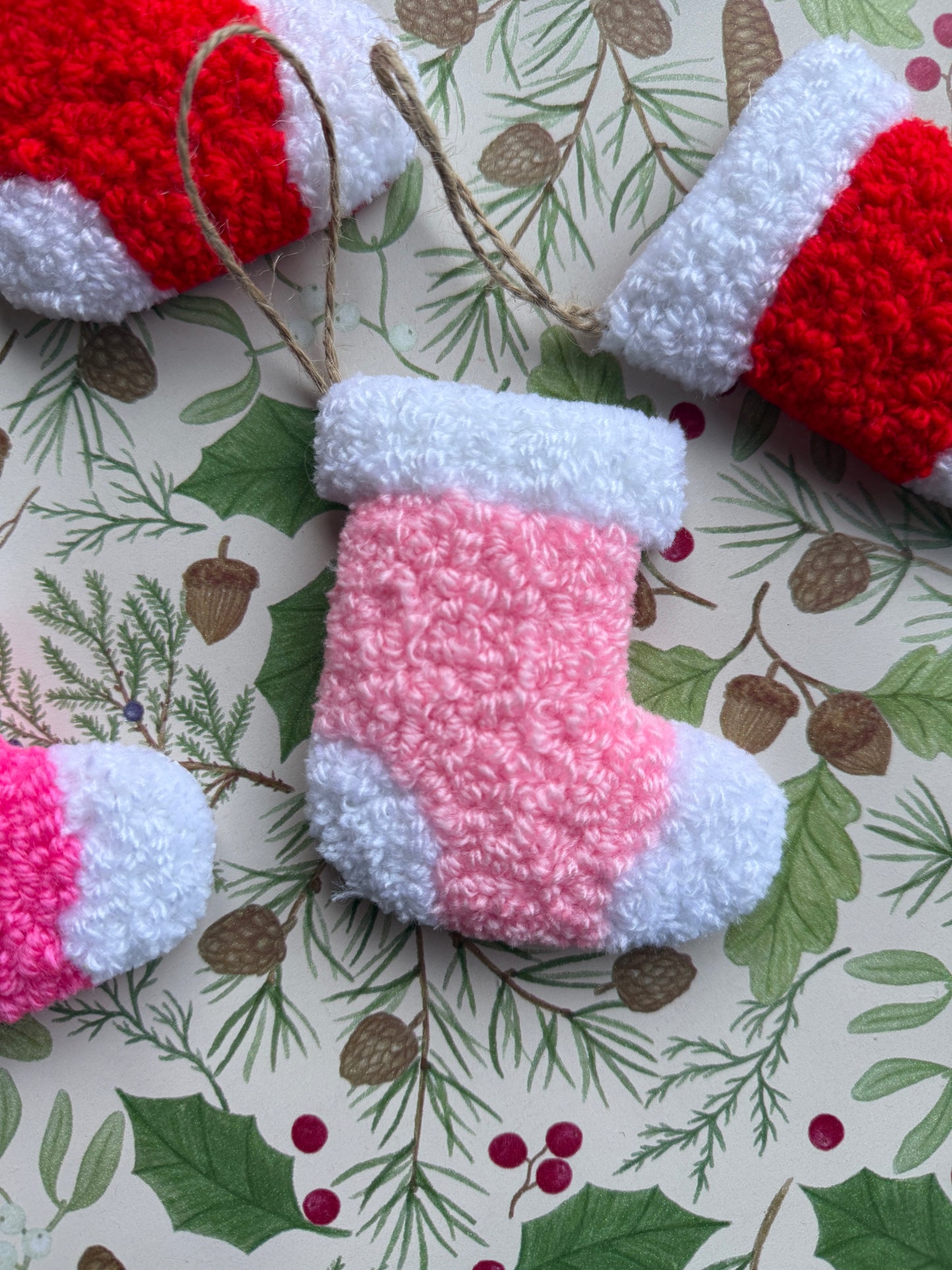 Julesok Ophæng (Lyserød)