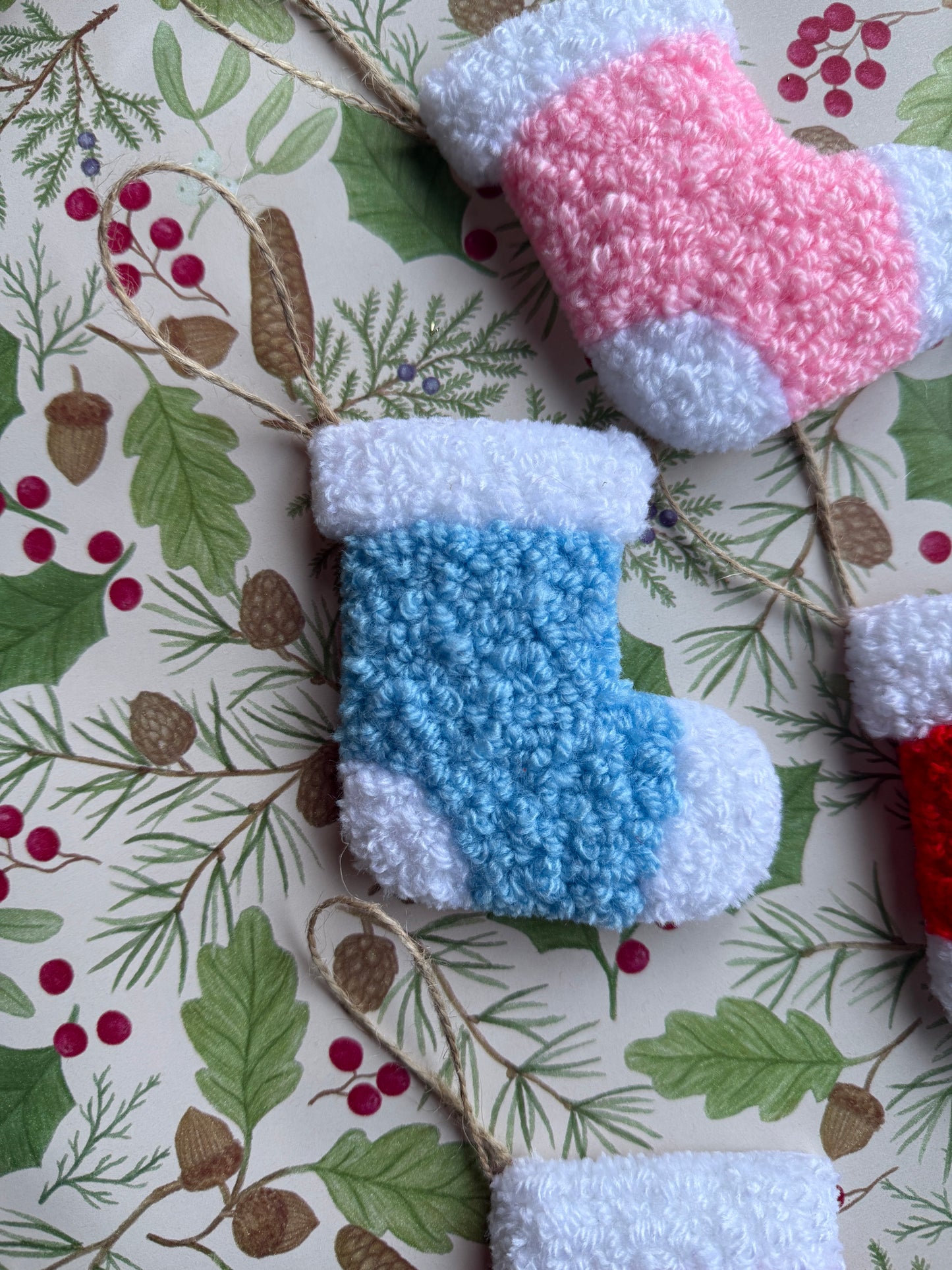 Julesok Ophæng (Lyseblå)