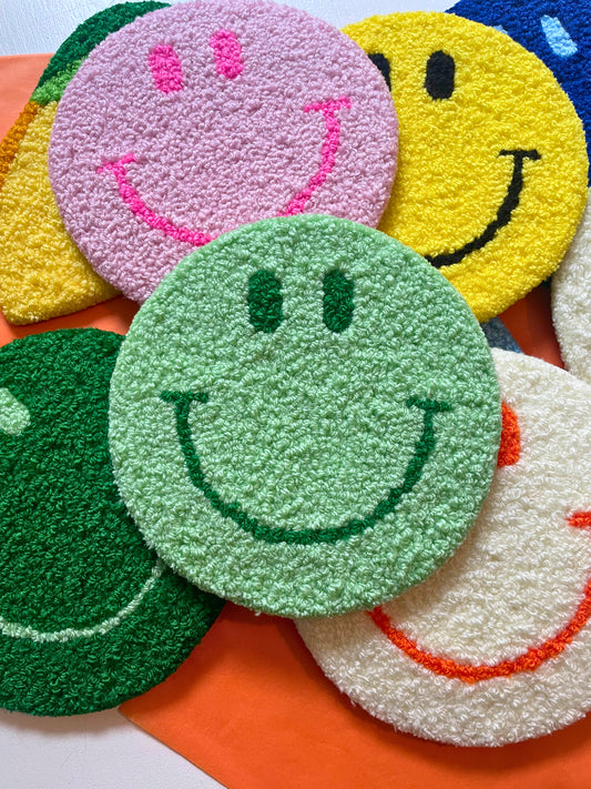 Smiley Vægtæppe (Lysegrøn)